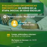 EVALUACIONES ORTOPÉDICAS PREVENTIVAS EN NIÑOS EN LA ETAPA INICIAL DE EDAD ESCOLAR