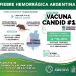 JORNADA DE VACUNACIÓN CONTRA LA FIEBRE HEMORRÁGICA