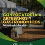 ¡INSCRIPCIÓN ABIERTA PARA ARTESANOS EN LA FIESTA PATRONAL!
